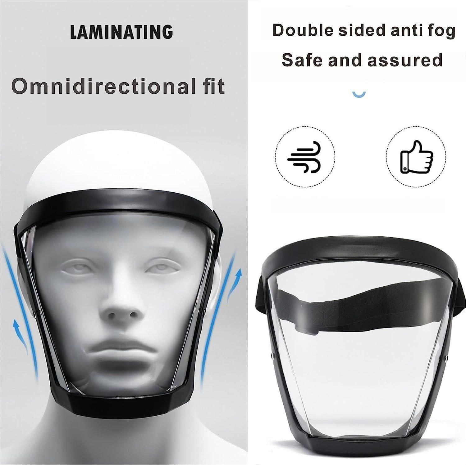 Anti-Fog Transparent Face Mask