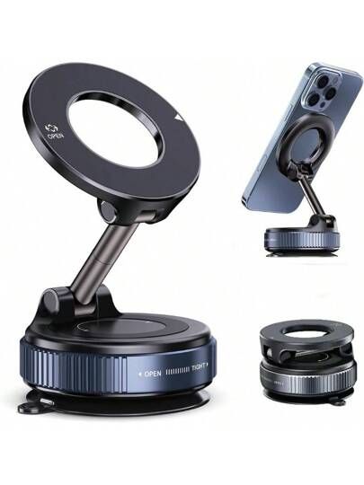 Vacuum Suction Phone Holder